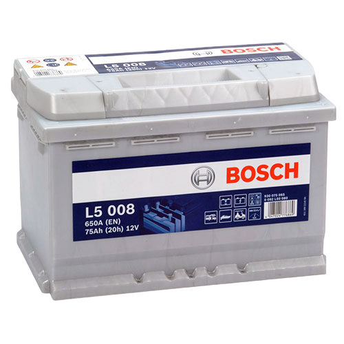 Bosch L5 12v 75Ah Akü