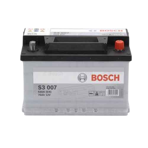 Bosch S3 12v 70Ah Alçak, Opel Akü